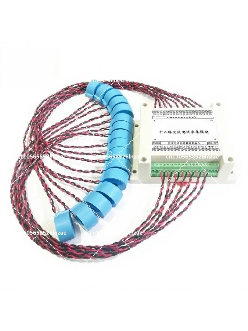 16-Channel AC Current Acquisition Module Multi-Channel Current Detection Sensor Transmitter