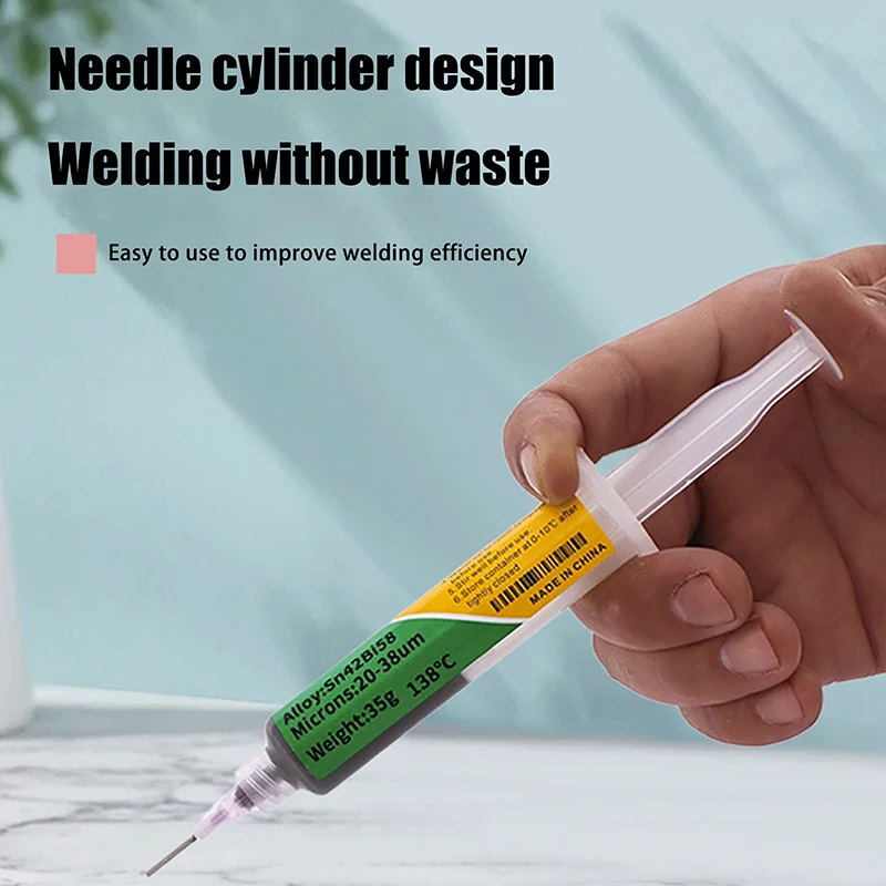 Low Temperature Paste With A Melting Point Of 138 Is Suitable For SMD Welding Soldering