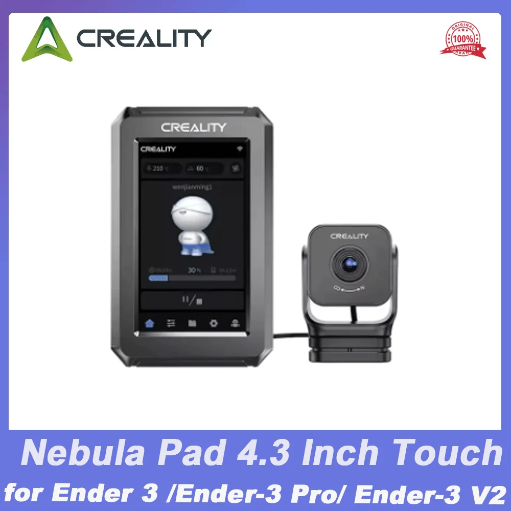 3D-принтер Creality Nebula Pad с 4,3-дюймовым сенсорным IPS-экраном и камерой Nebula — высокоскоростная печать для серий Ender 3 Pro/V2/V2 NEO