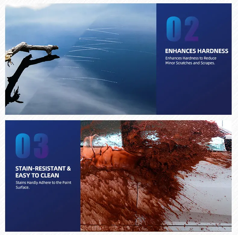 Auto Wachs Kristall Beschichtung Set Harte Glänzende Wachs Schicht Abdeckung Farbe Oberfläche Beschichtung Formel Wasserdichte Film Auto Polnisch – Detail 8