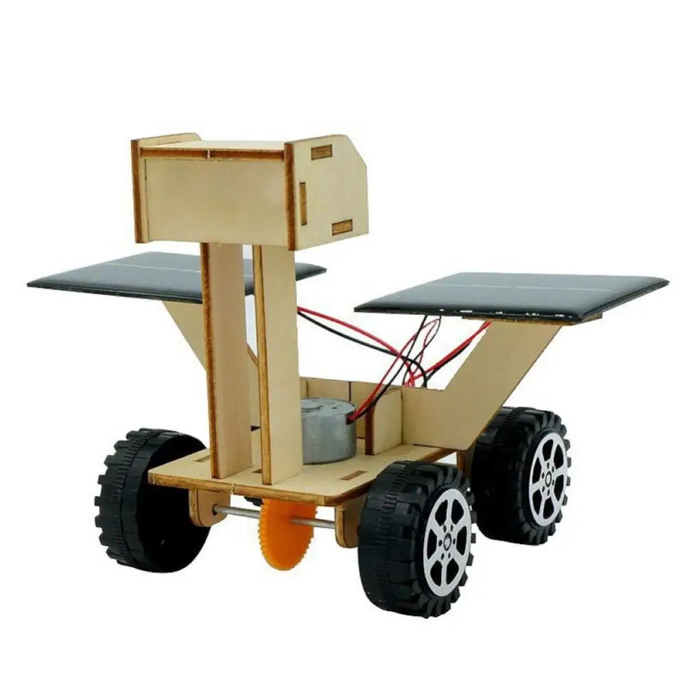 Model DIY dla dzieci montower Solar Moon Rover Robot eksperyment naukowy zabawka