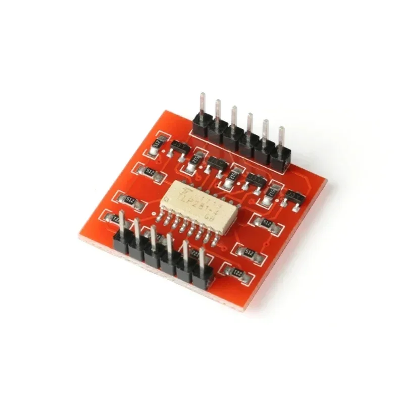 10PCS TLP281 4 CH 4-Channel Opto-isolator IC Module For Arduino Expansion Board High And Low Level Optocoupler Isolation