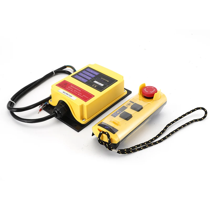 Imagem -02 - Interruptor de Controle Remoto sem Fio Industrial F212s Usado para Controle Remoto de Grua Elétrica Guindaste