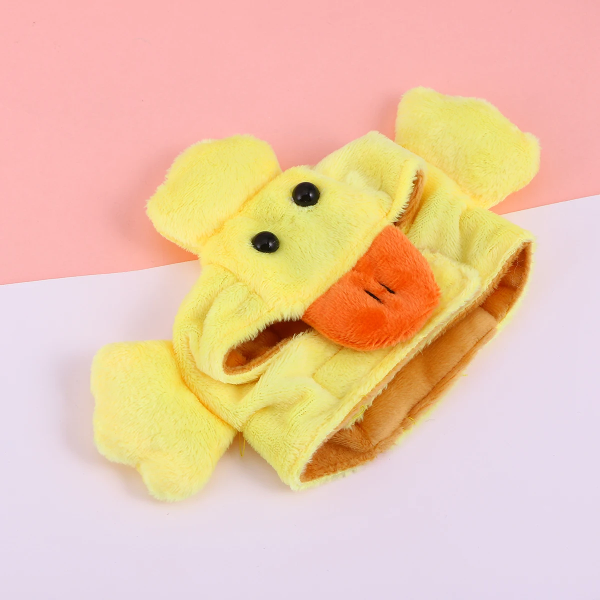 

Little Yellow Pet Hat Shape Puppy Outfit Party Cosplay Accessory for Cat Dog (Size S Inner Color for Random)