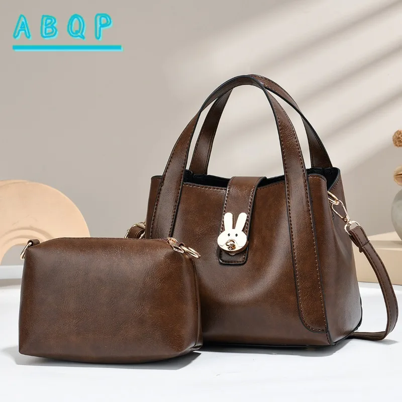 Women's Handbag Luxury Brand 2-piece Set Women's Shoulder Messenger Bag Large Capacity Fashion Casual Women's Bag High Quality