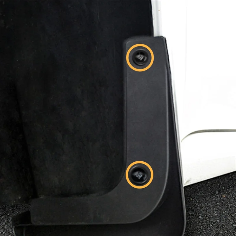 4 قطعة سيارة قطعة من نسيج الطين اللوحات سبلاش واقي من الطين درابزين ل BYD يوان يوب 2024 اكسسوارات السيارات