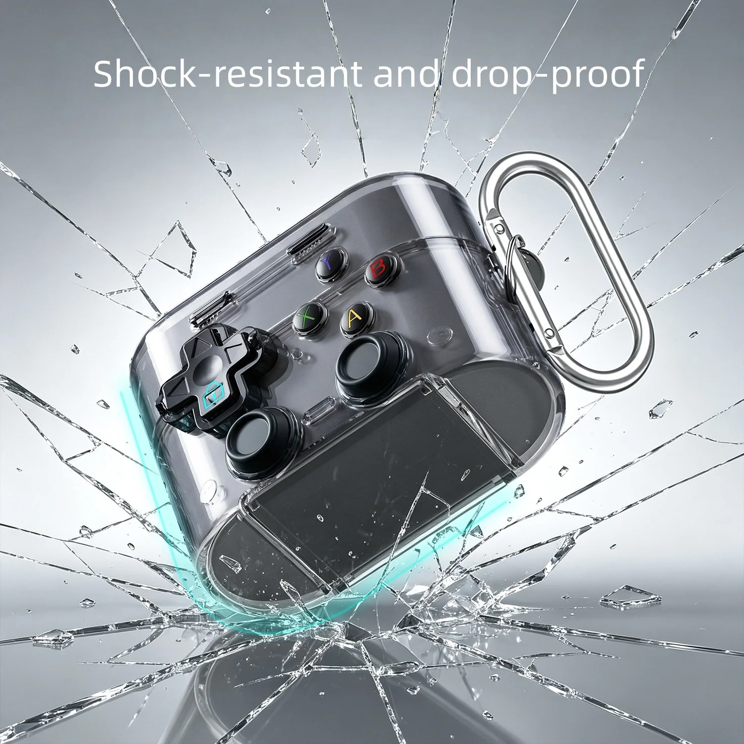 

Shockproof Transparent Skin Case For WF-1000XM6, Durable & Flexible, Full Body Protection