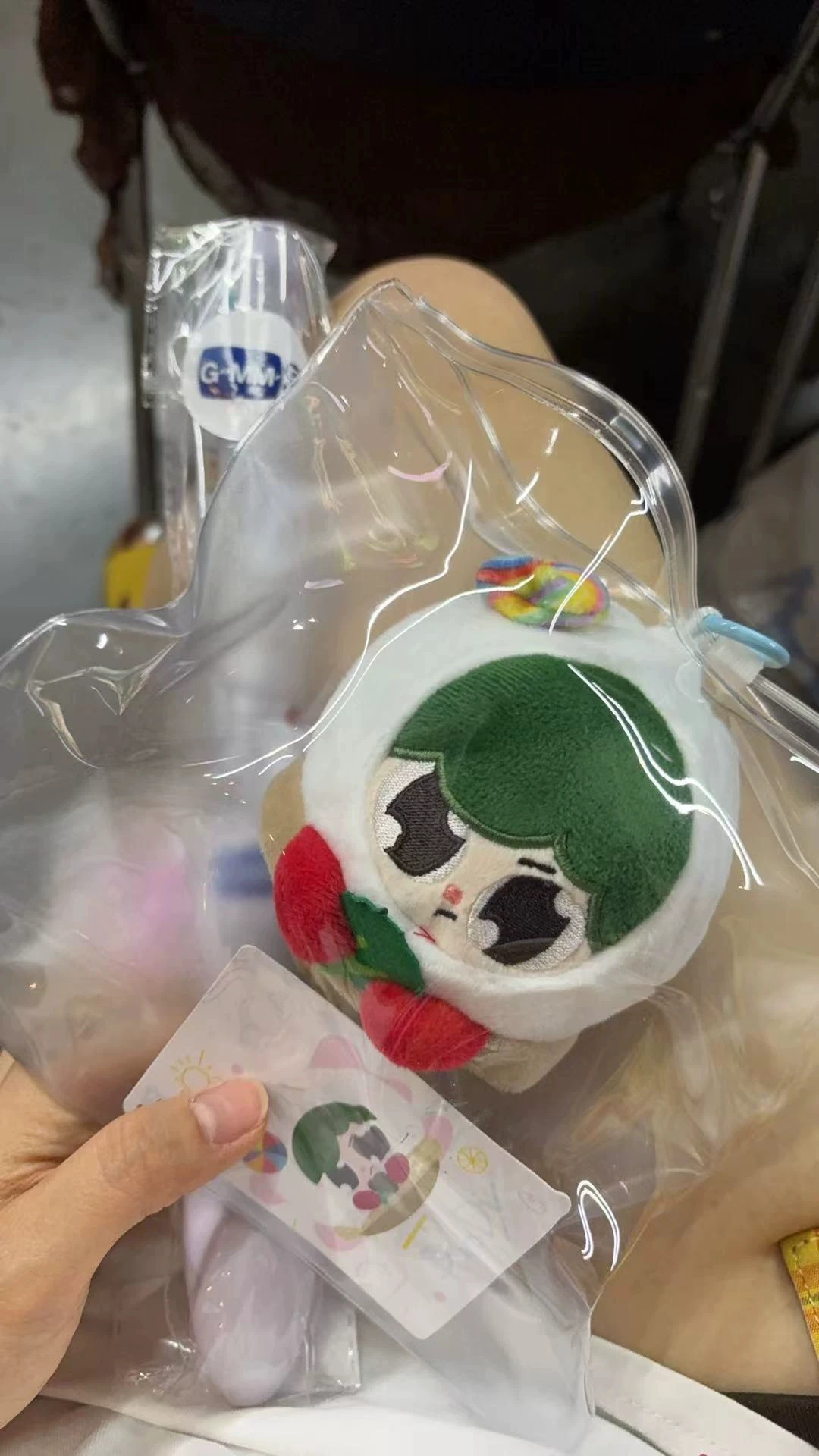 

2025 New In Stock Arrival Official TV Serise Until We Meet Again BounPrem Paody Breezy Ballon Keychain 11cm Mr.Saturnworld