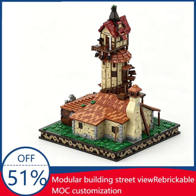 

3445 PCS Famous Zelda of the King Hateno Ancient Tech Lab Model Custom Blocks DIY Assembly Educational Toy Fans Festival Gifts
