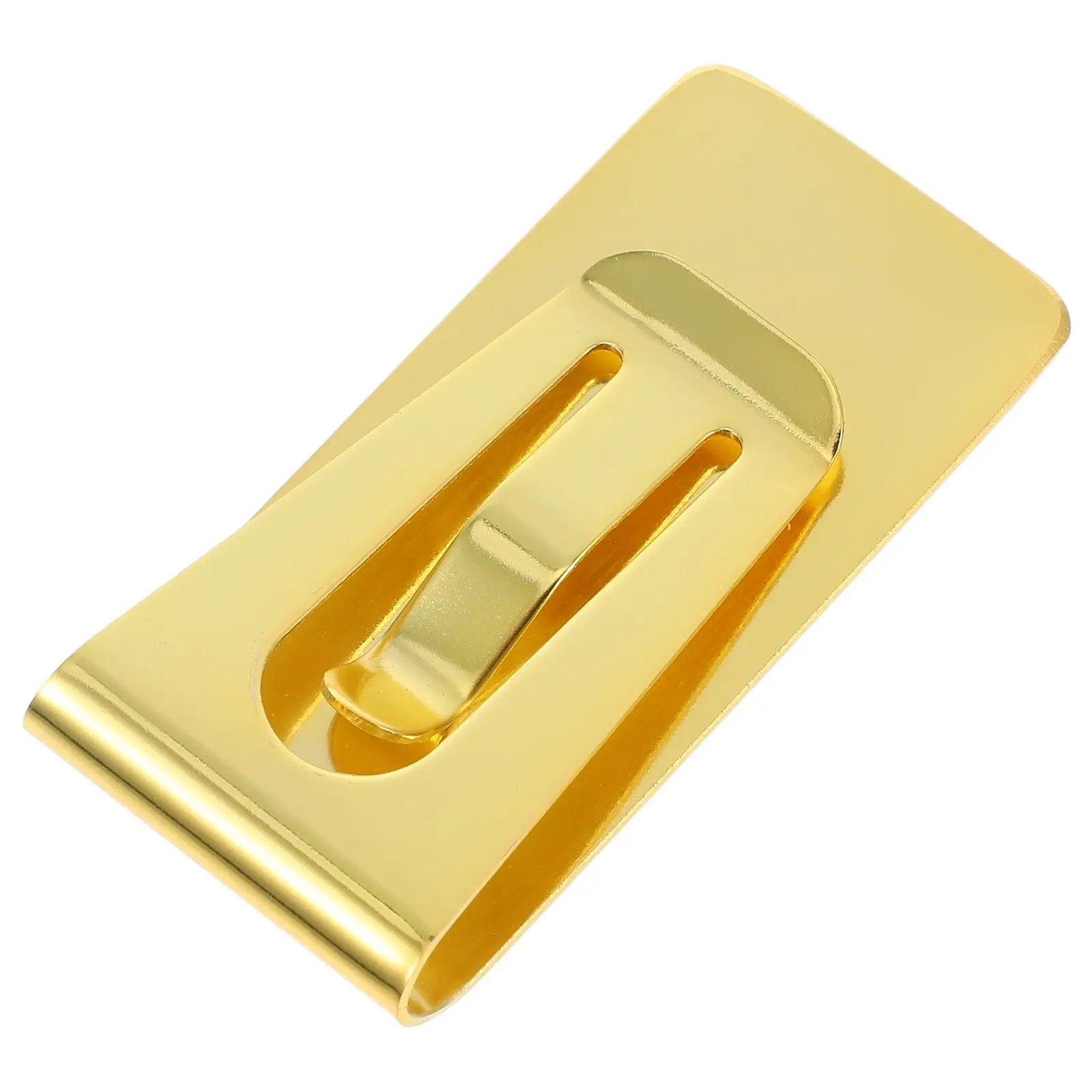 

Stainless Steel Money Clip for Men Cash Currency Holder Wallet Man Photo File Organizer Storage Clip