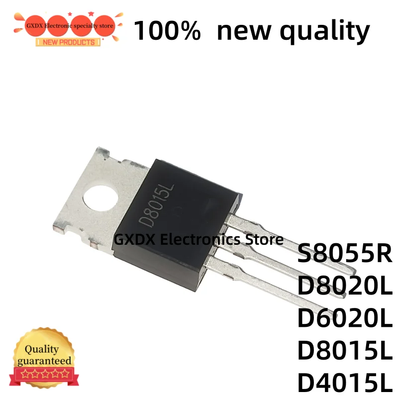 10-20Uds 100% new quality D4015L S8055R D6020L TO220 D8020L D8015L Transistor nuevo en Stock TO-220