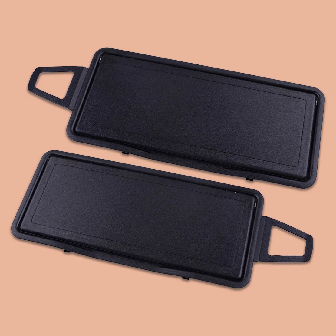 

1 пара солнцезащитный козырек, защитная рамка A2208100110 A2208100210, подходит для Mercedes-Benz S-Class W220 1998-2005, черный пластик
