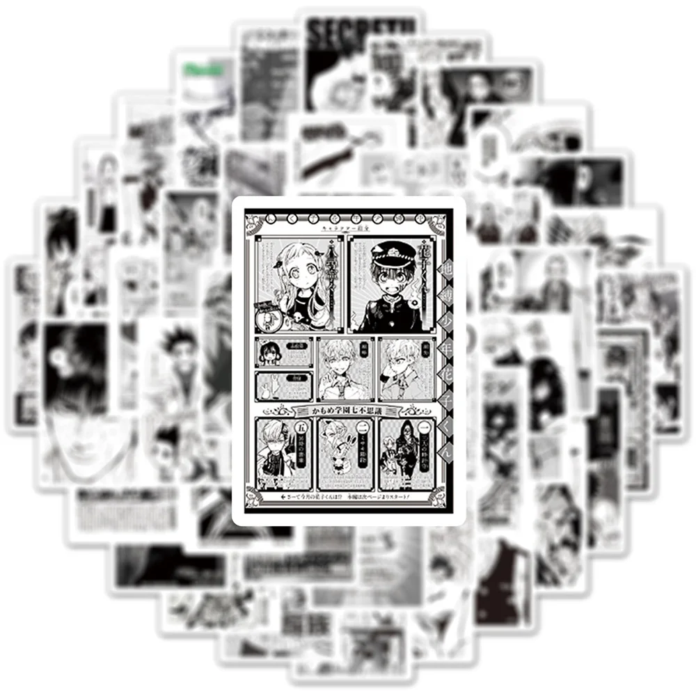 10/30/50/100 قطعة مزيج أنيمي Jujutsu Kaisen هنتر × هجوم هنتر على تيتان ملصقات ملصق الهاتف المحمول الأمتعة سيارة ملصق لعبة أطفال