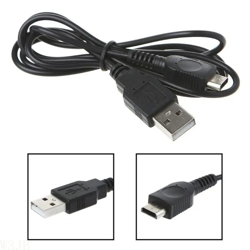 W3JB 120 USB-Ladekabel, AC-Netzteilkabel für Gameboy Micro für GBM-Konsole – Detail 6