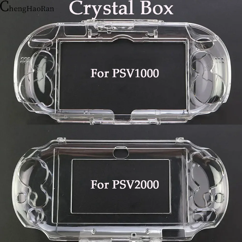 ChengHaoRan1PC For PC High Transparency PSV2000 Crystal Box PSV Protective Case PSV1000 Protective Case Game Console Accessories