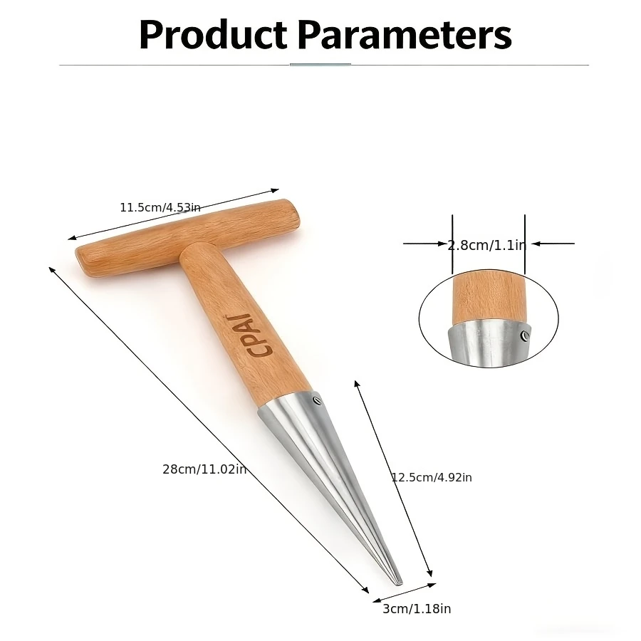 

Specialized vegetable planting tools, agricultural fertilizer hole punch, soil hole maker, seedling transplanter, home gardening
