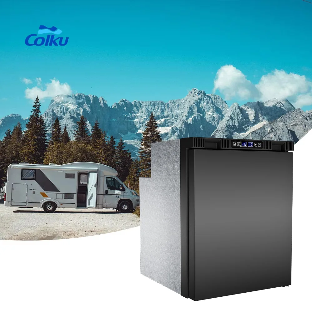 

Portable 72L Campervan Fridge 12V Compressor New Design RV Camper Accessories for Car Outdoor Hotel Use Electric Power Source