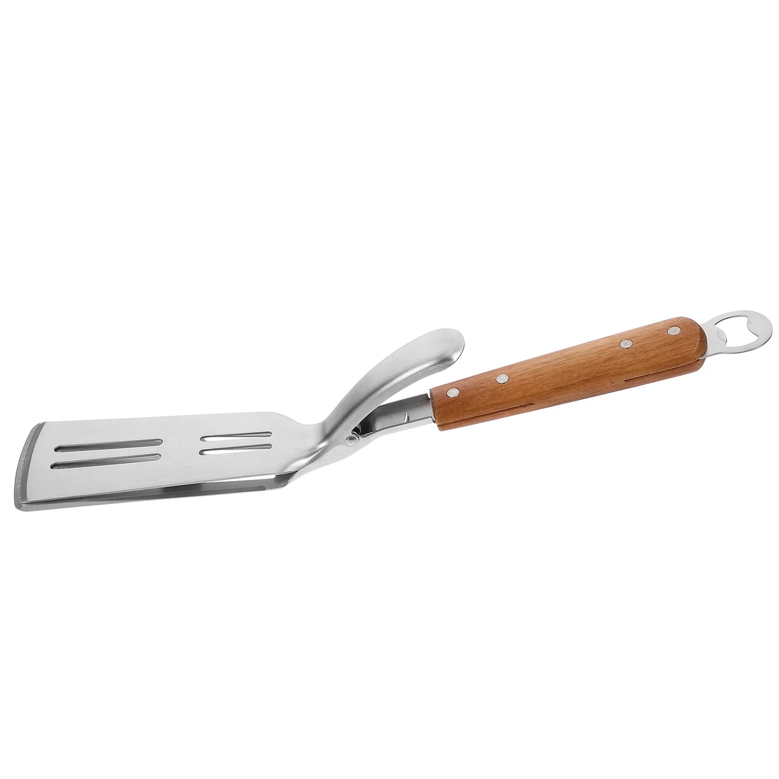 

1pc Stainless Steel Food Tongs Kitchen BBQ Tools Bread Grilling Clamp Practical Baking Dessert Serving Utensils