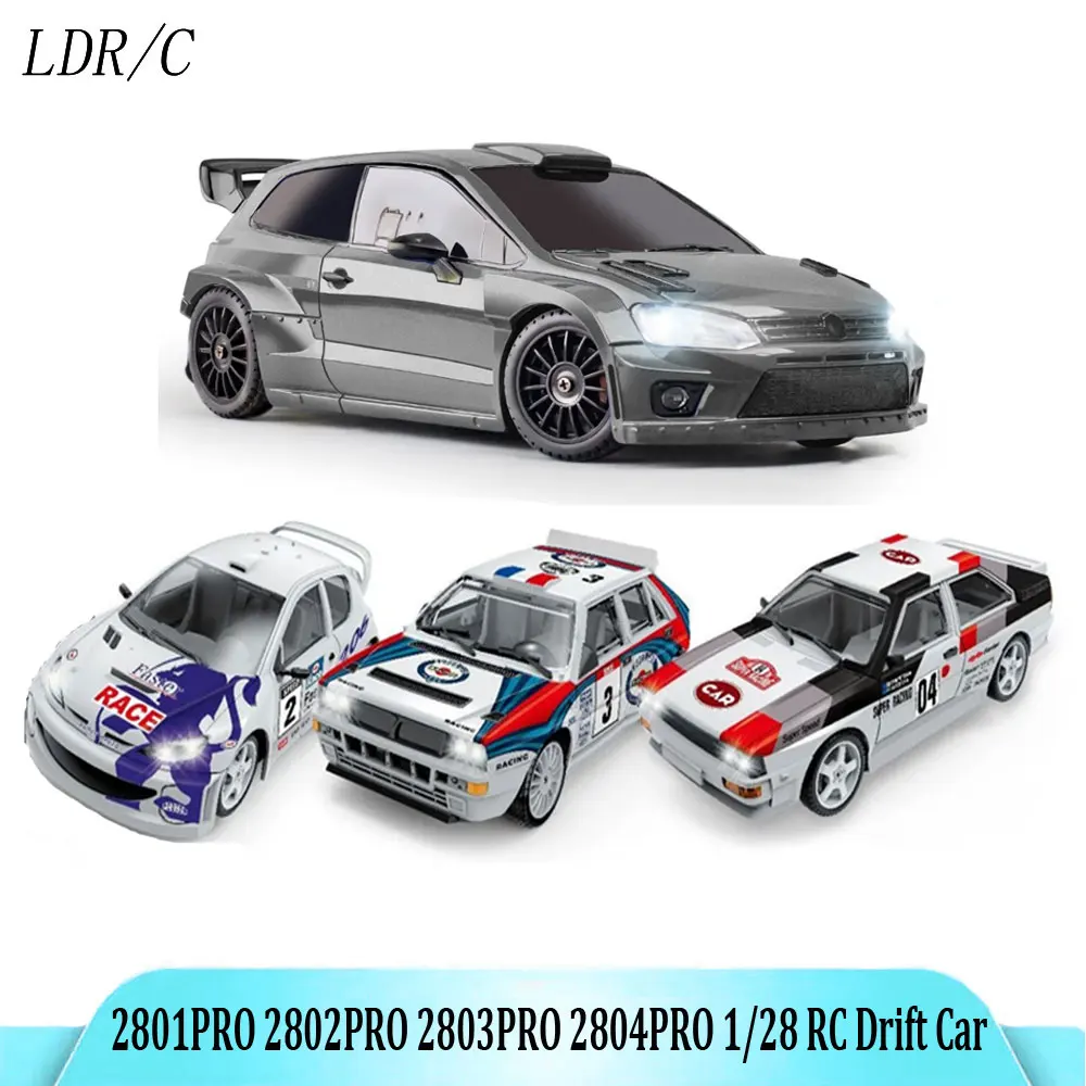 

LDRC RC Drift Car 2801PRO 2802PRO 2803PRO 2804PRO 1/28 4WD With Gyroscope Full Proportional Throttle and Steering Car Toys