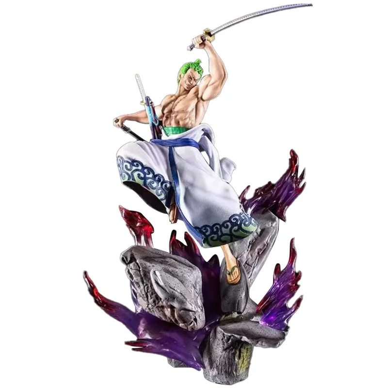 

Фигурка героя из аниме GK Zoro, фигурка героя из ПВХ, Высота 35 см, 1/6, статуя Луффи, коллекционная игрушка ророноа