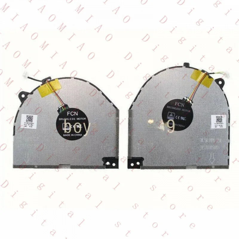 

RT A Pair New FOR Lenovo Legion Y7000 Y530 Y530-15ICH Laptop CPU & GPU Cooling Fan