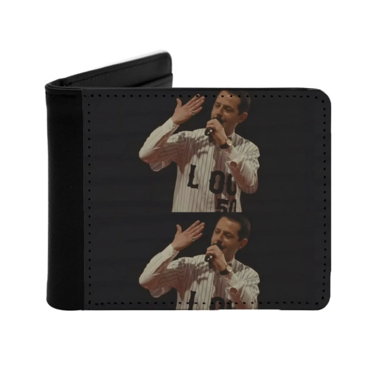 

Kendall Roy 'L To The Og' Personalized Men's Leather Wallet Credit Card Pouch Purse Succession Kendall Roy Hbo Succession Hbo