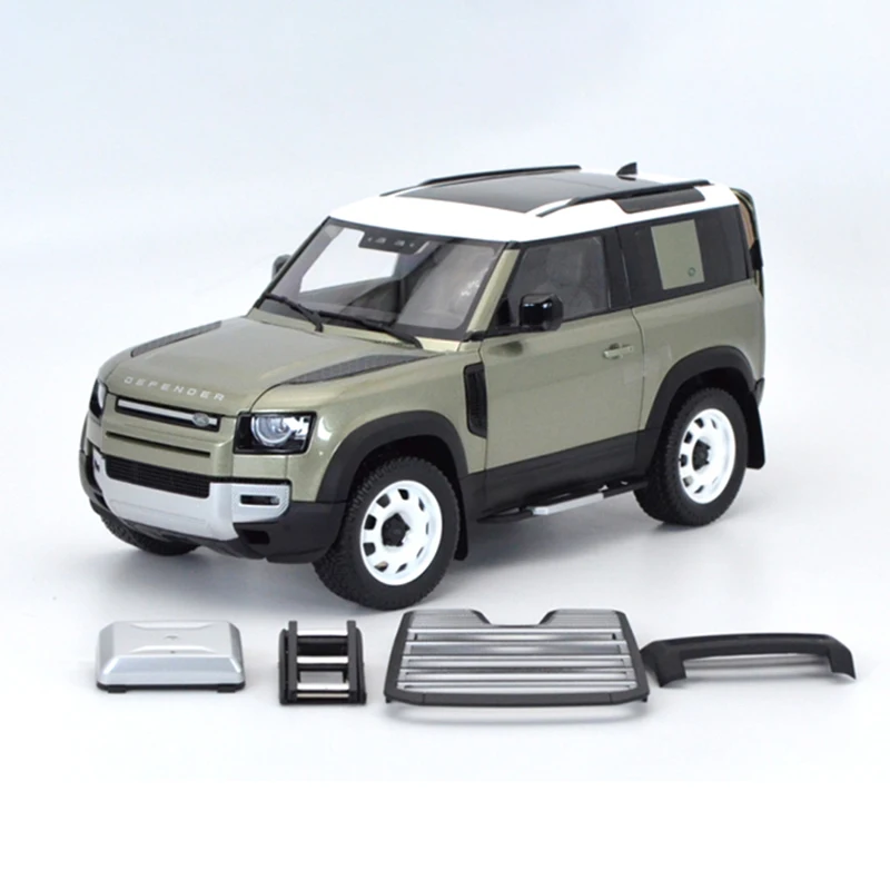 Almost Real AR 1:18 Scale Diecast Alloy Defender 110 Off-road Vehicle Toys Cars Model Classic Adult Souvenir Gift Static Display