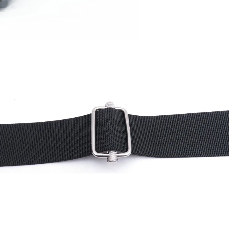 Technical Diving Quick Adjustment 50mm316 Stainless Steel Knurled Buckle One-way Adjustment Reverse Lock
