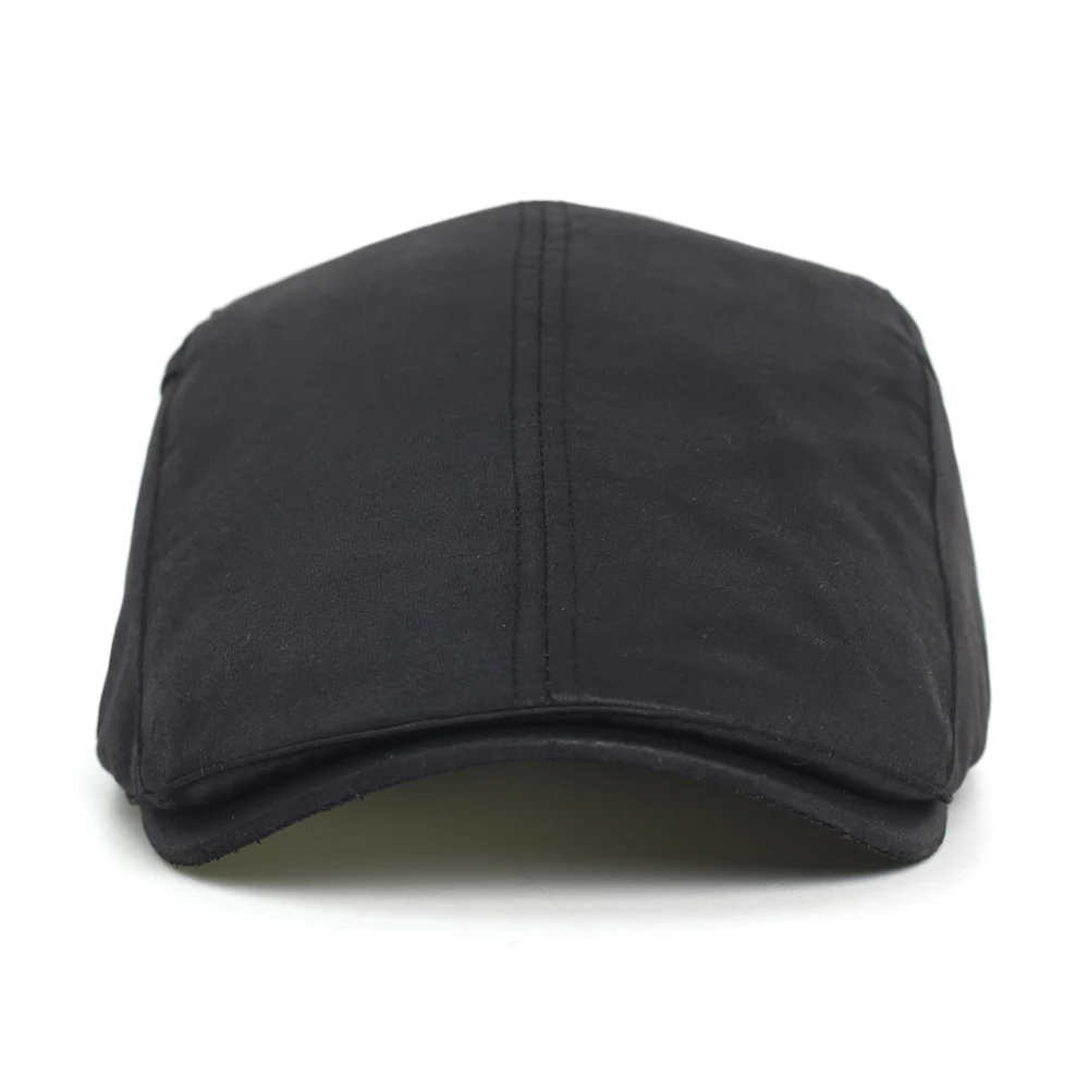 Winter Autumn Fashion Newsboy Cap Men Women Warm Vintage Casual Berets Gatsby Flat Hat Peaked Cap Adjustable