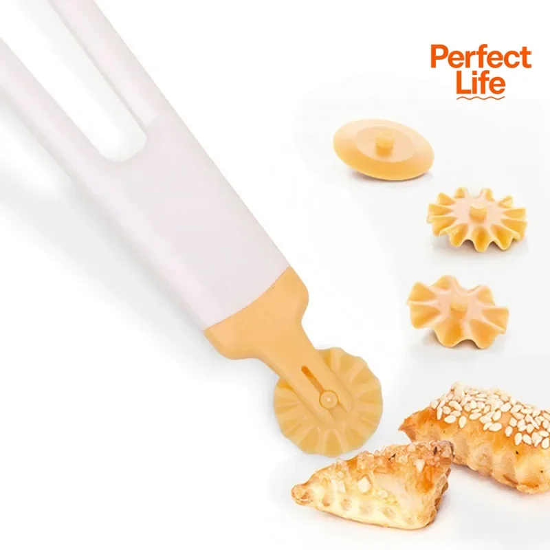 Plastic Baking Tool Pull Net Wheel Pizza Pastry Lattice Roller Cutter For Dough Cookie Pie Craft Kitchen Accessories