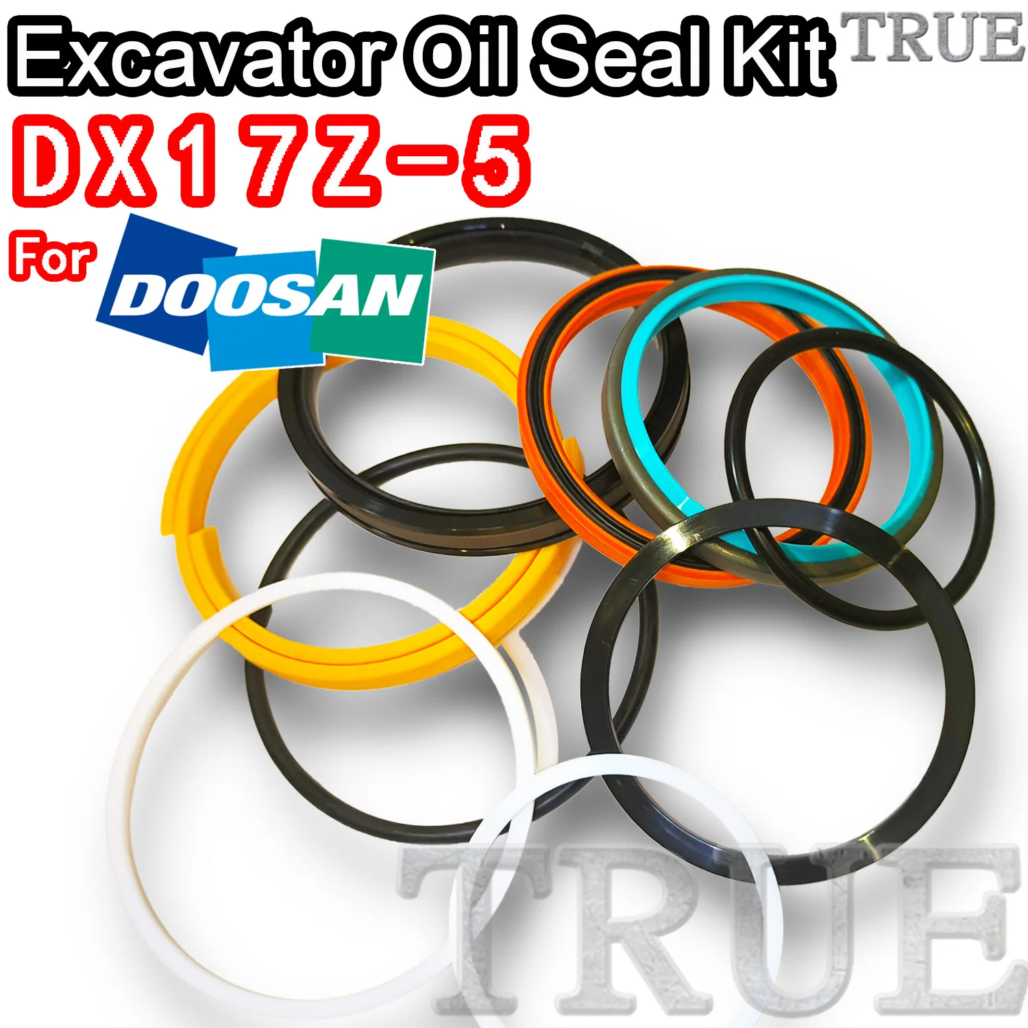 

For DX17Z-5 Doosan Oil Seal Excavator Repair Kit DX17Z 5 ARM Bucket Hydraulic Pump Digger Clamshell Shovel Adjust Swing Gear