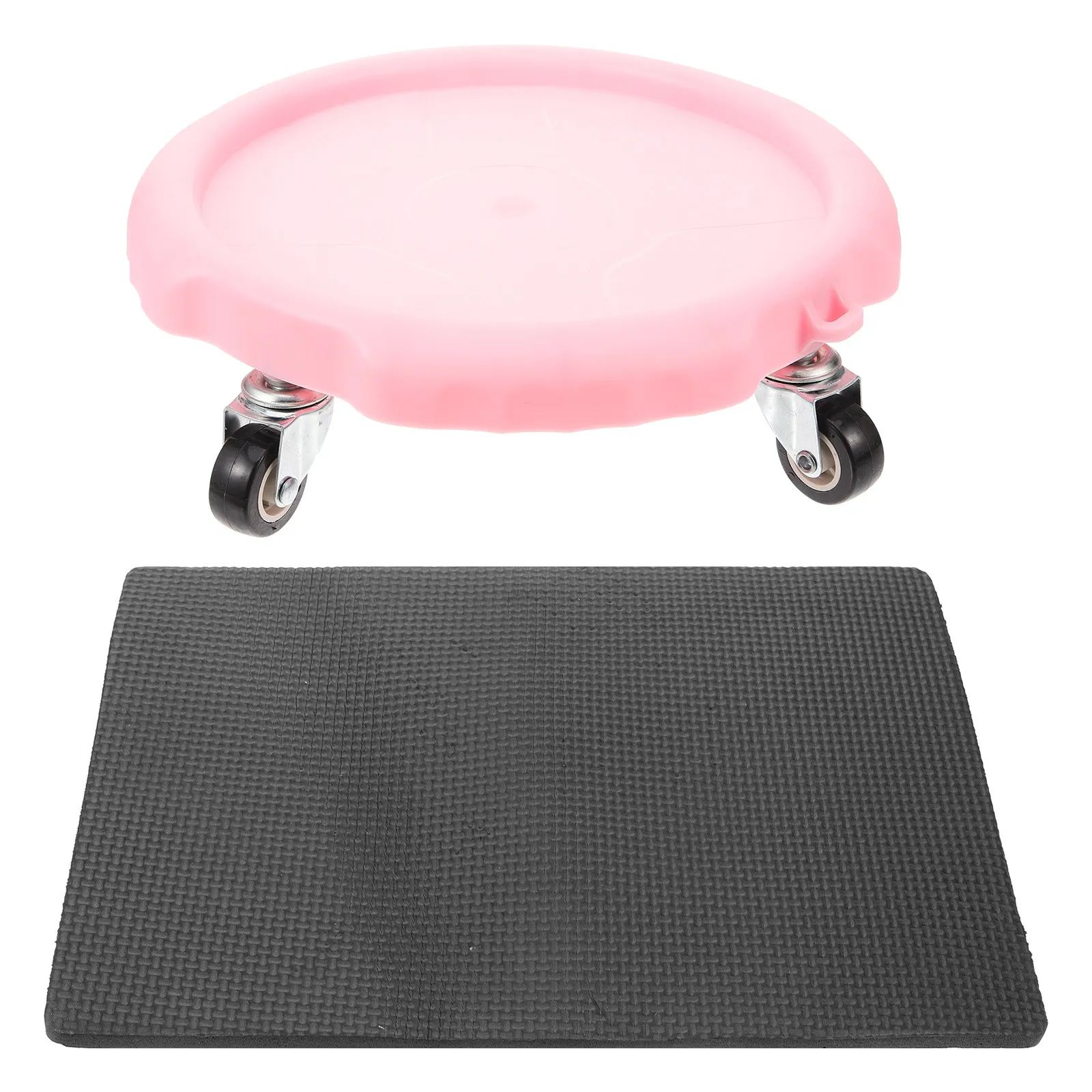 1 Set de disques coulissants multifonctionnels pour entraînement abdominal et fitness, pour exercices corporels complets à faible impact