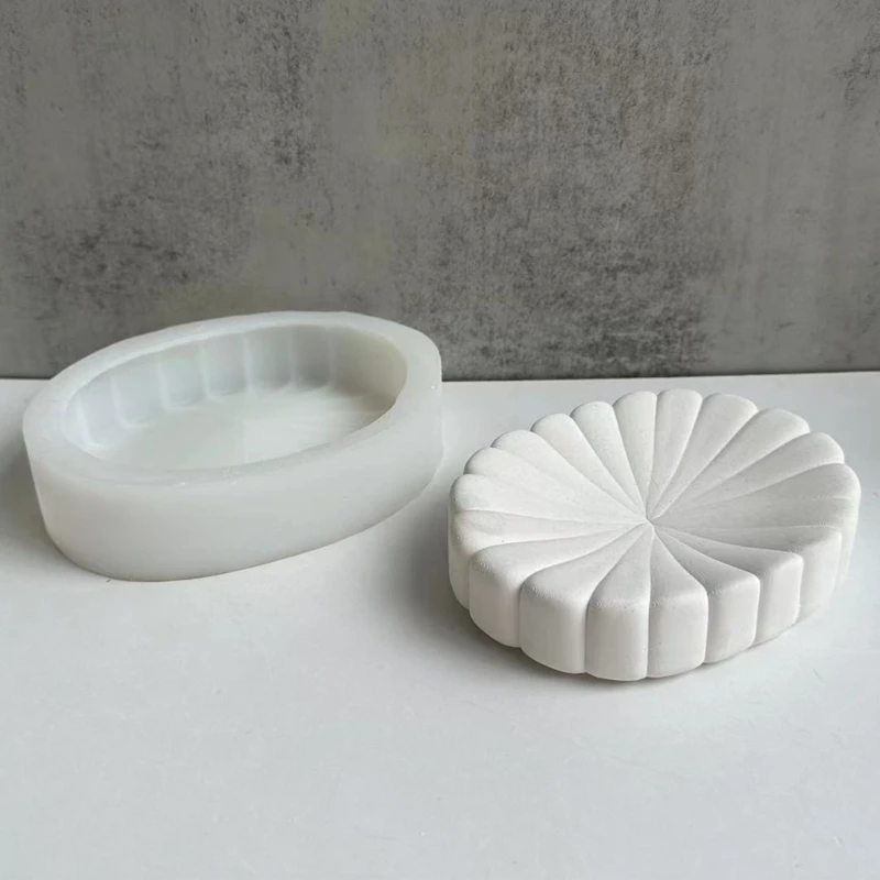 Epoxy Resin Casting Mold for Making Soap Box Jewelry Tray Ashtray Holder