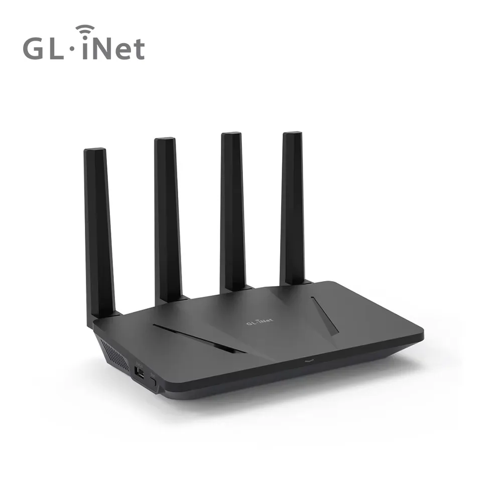 GL.iNet GL-BE9300 (Flint 3) Tri-Band WiFi 7 Router,High-speed for gaming long range,5 x 2.5G VPN, suits fiber optic modem