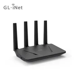 GL.iNet GL-BE9300 (Flint 3) Tri-Band WiFi 7 Router,High-speed for gaming long range,5 x 2.5G VPN, suits fiber optic modem