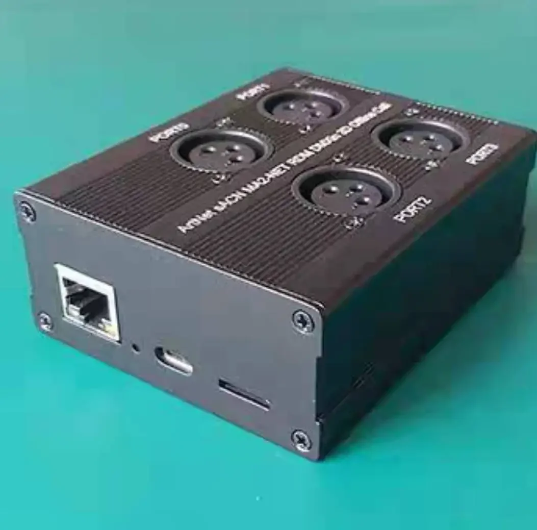 MA2 Artnet RDM DMXin sACN sin conexión, llamadas de control central más de 4 puertos DMX512