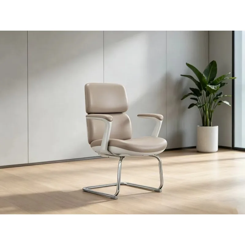 High Back Office Chair, Premium Fixed Base Executive Office Chair for Meeting Rooms