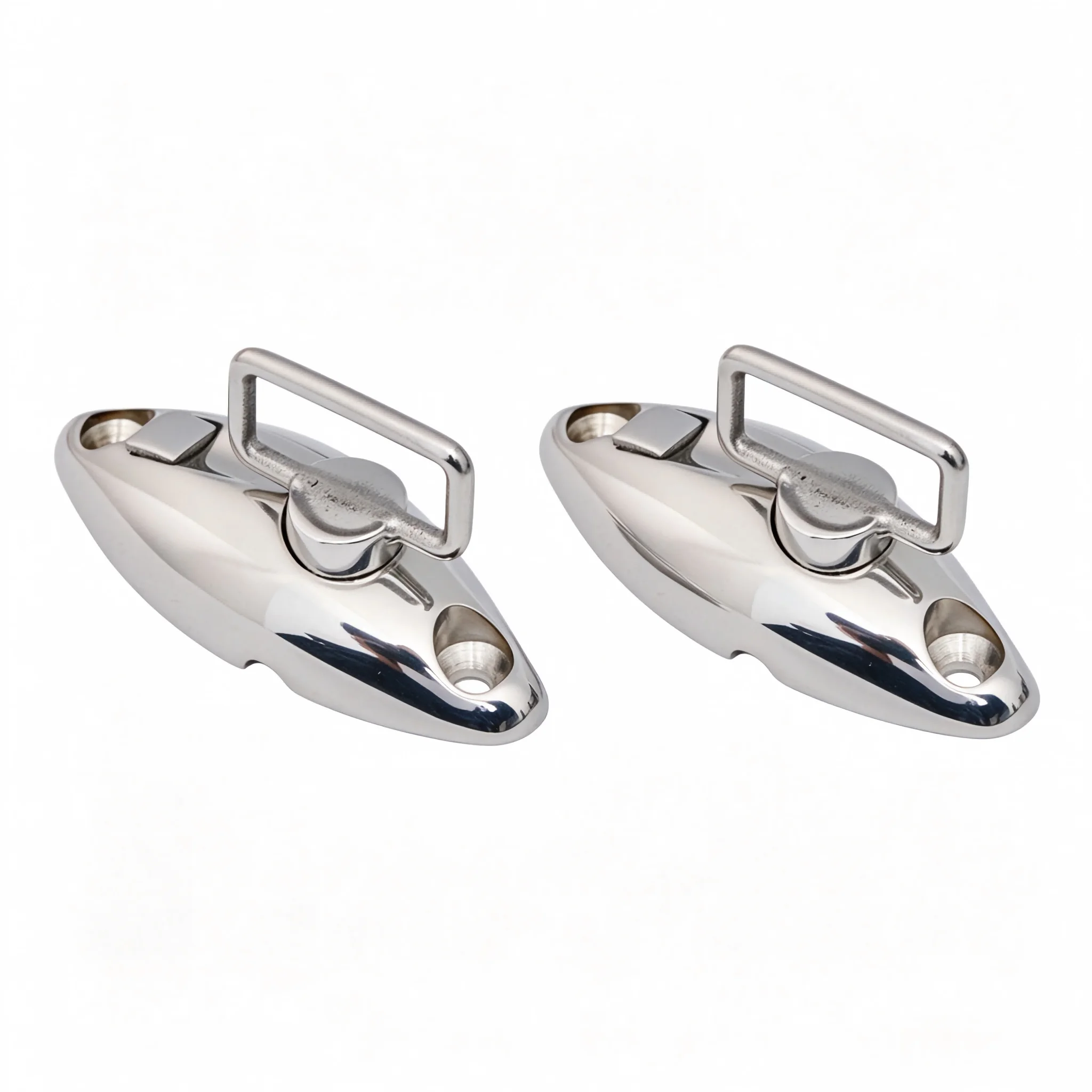 For Outdoor Boat Use 82 X 32 Mm Rotating Deck Hinge 316 Stainless Steel Hinge Marine Hardware Polished Steel Hinge