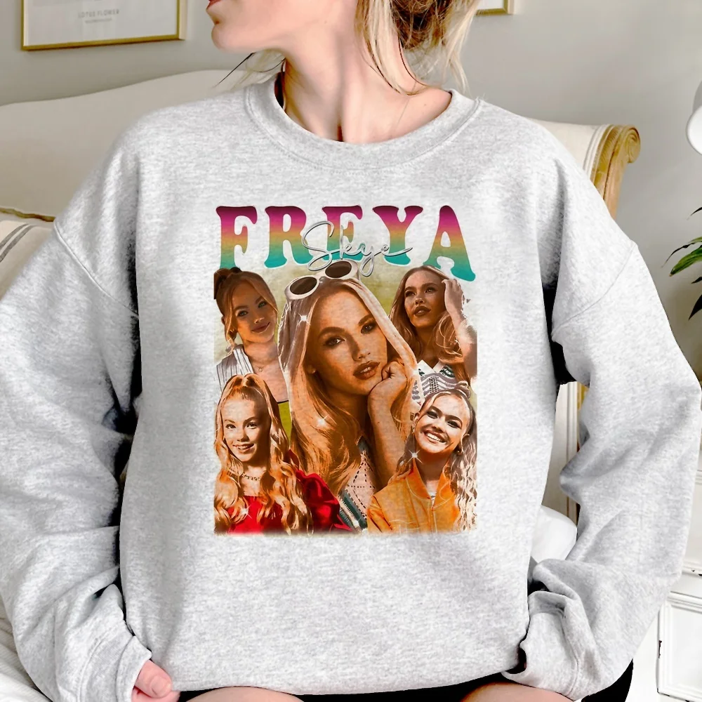 Freya Skye womens hoodies cartoon hoodie korean style y2k fashion japanese anime Vintage