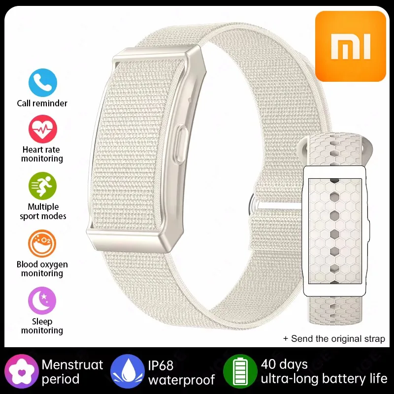 

Xiaomi Fitness Smart Bracelet Call Reminder Heart Rate Sleep Monitor Pedometer Sports Tracker Men Women Smartwatch 2025