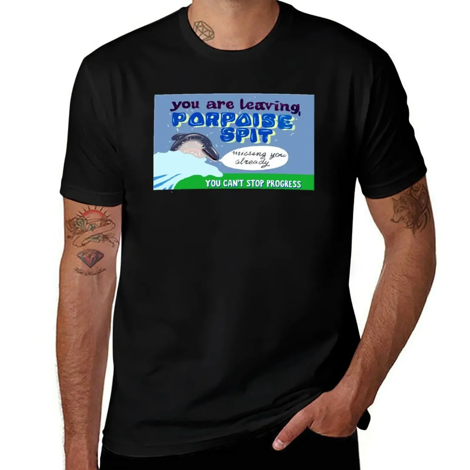 Goodbye Porpoise Spit! T-Shirt oversizeds T-shirts oversize mens plain t shirts