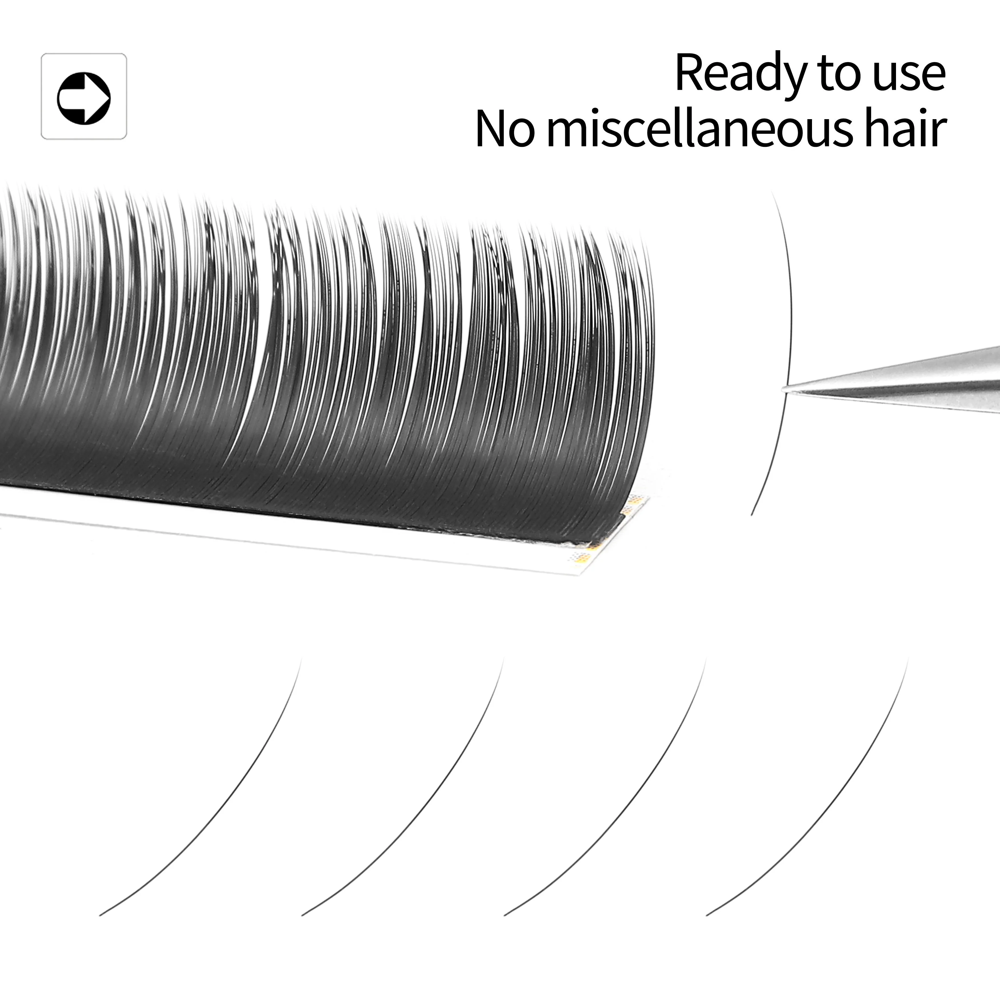 W Shaped Bloom 2D 3D 4D 5D 6D 7D 8D Automatic Flowering Premade Fans Eyelashes Extensions Natural Soft YY Individual Lashes