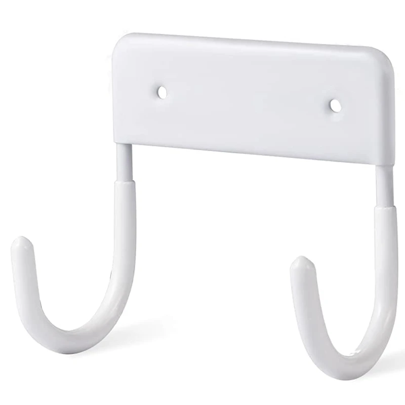 Ironing Board Hanger, Ironing Board Hook, Ironing Boards Wall Mounted Holder, Large & Small Ironing Board (Matte White)