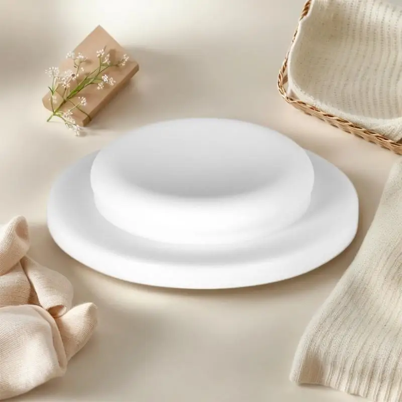 Thực phẩm Silicon Cao Cấp Đĩa Dễ Dàng Vệ Sinh Thay Thế Chai Kín Đĩa Sữa Bé Niêm Phong Đĩa Đa Năng Cói Đĩa L8RB