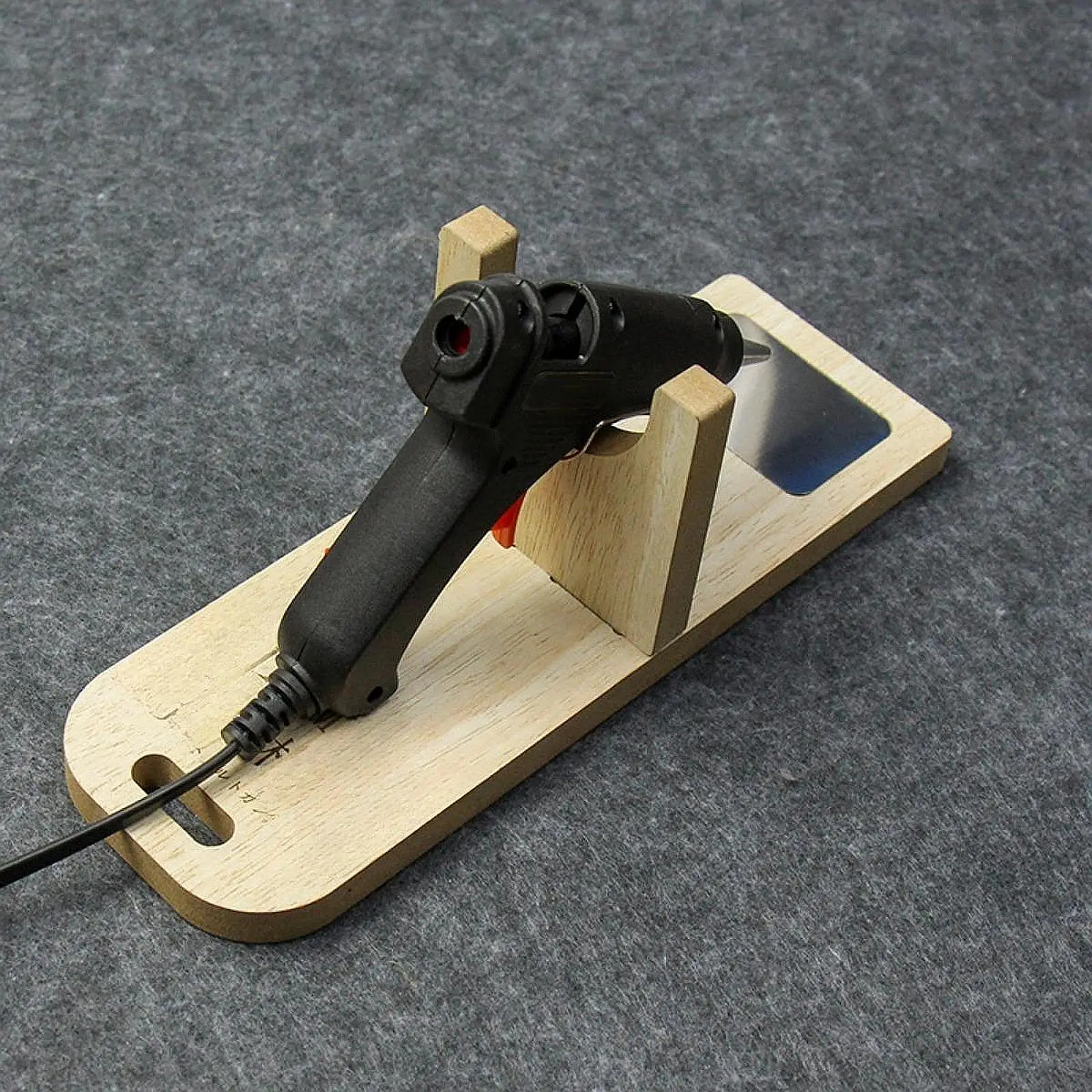 Hot Glue Tool Holder Portable Hot Melting Glue Stand for Arts Crafts DIY Quickly