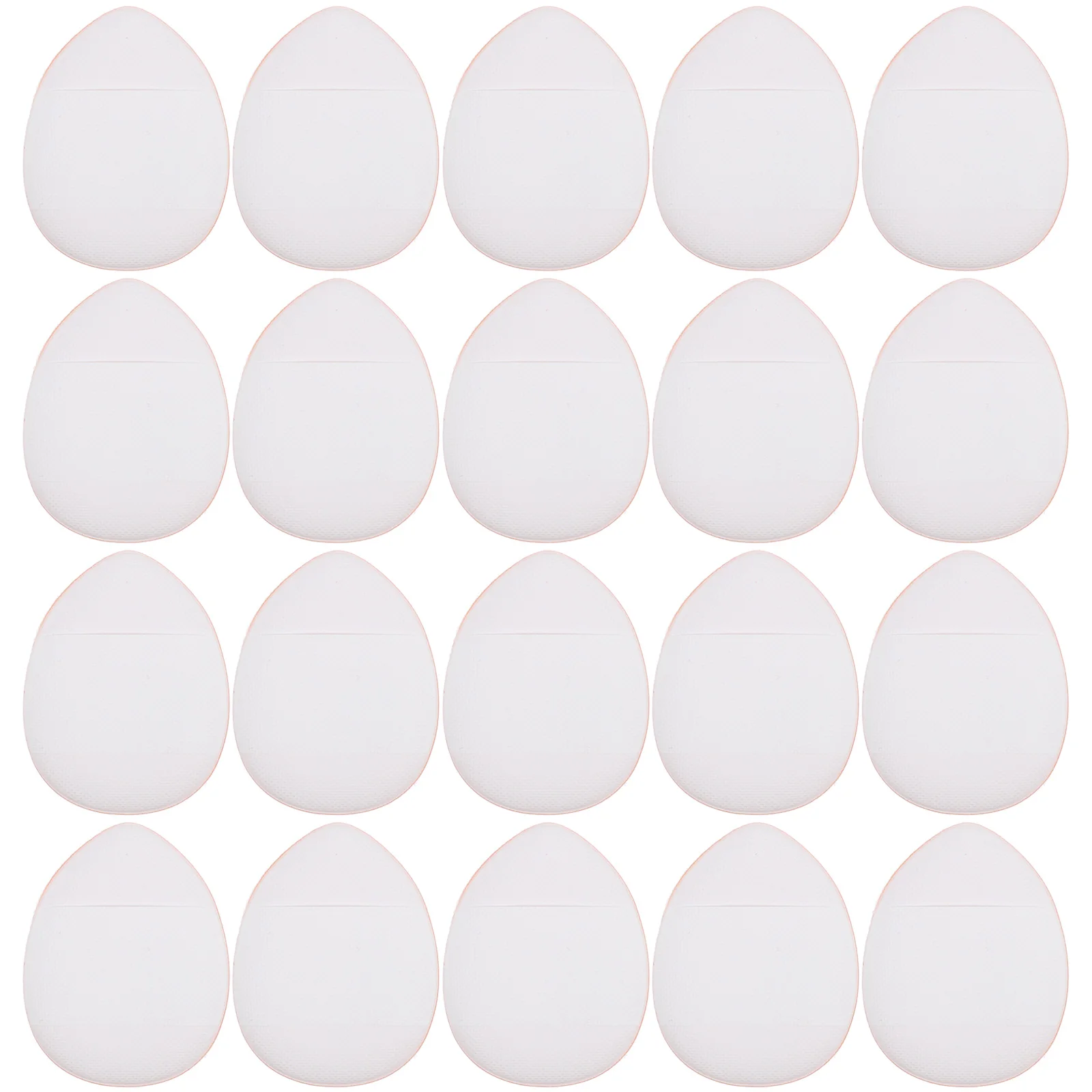 20 stuks mini make-up bladerdeeg poederdons comfortabele huidvriendelijke snelle concealer applicator voor gezichtspoeder schoonheidsspons
