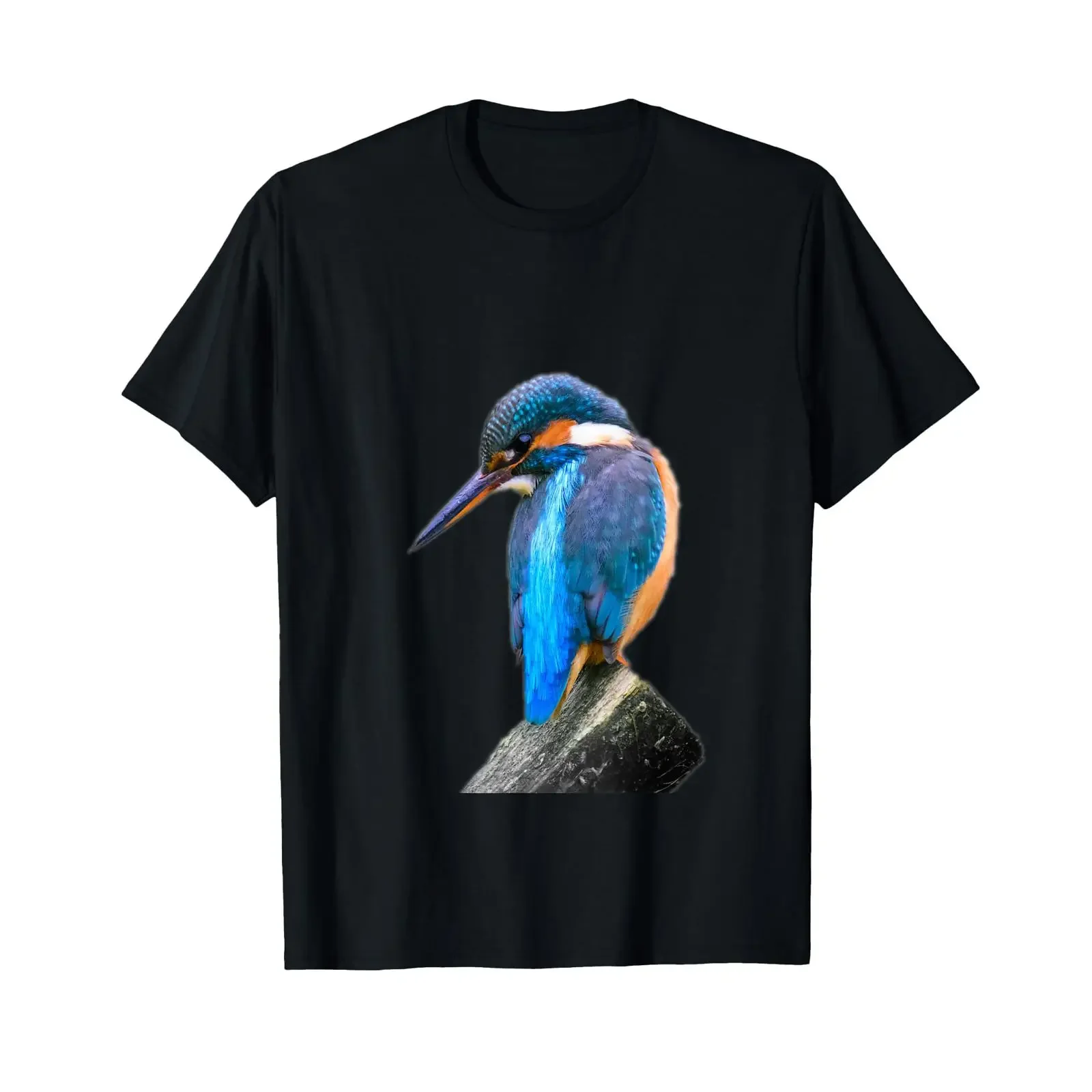 Kingfisher T Shirt vintage Washed Stretched Breathable graphic Soft streetwear fashion Unisex Slightly Stylish designer clothes