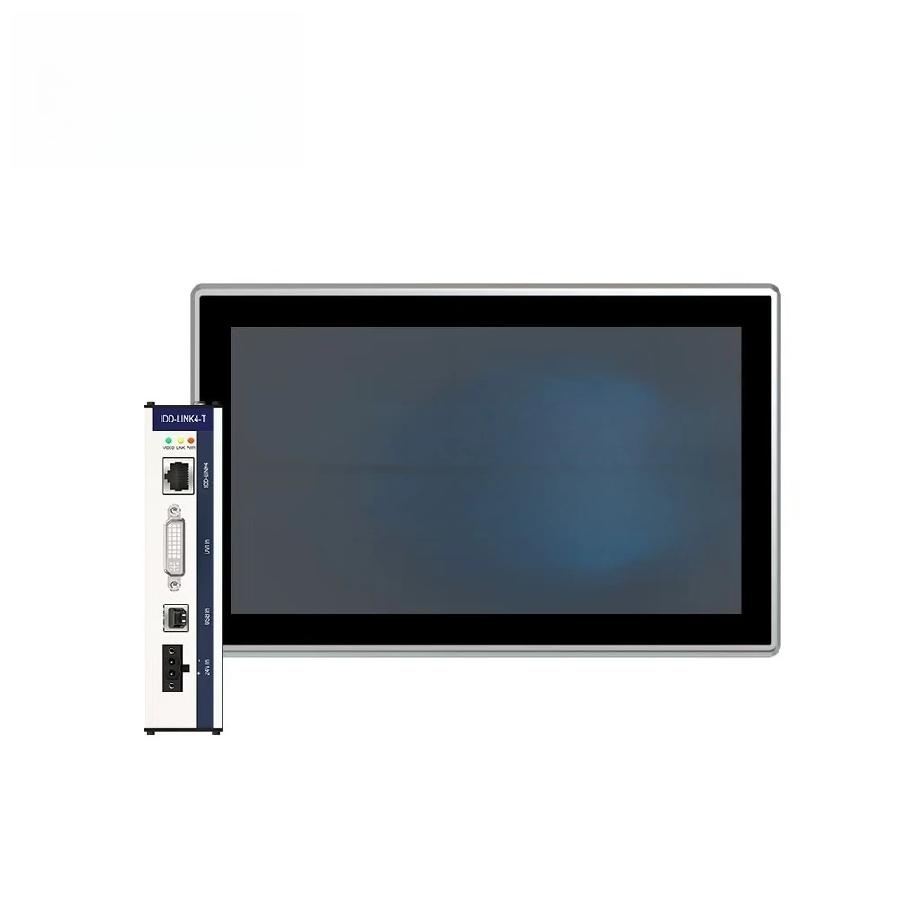 18.5 Inch IP65 Rugged Explosion-Proof Industrial Control Panel ATEX-Ex HMI PLC KVM Waterproof Touchscreen for Industry