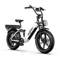 ONESPORT OT08 pro Bafang 500W Motor 48V 18Ah Battery City Commuting E-Bike 20*4 Inch Tires Max Speed 40km/h Disc Brake IPtage