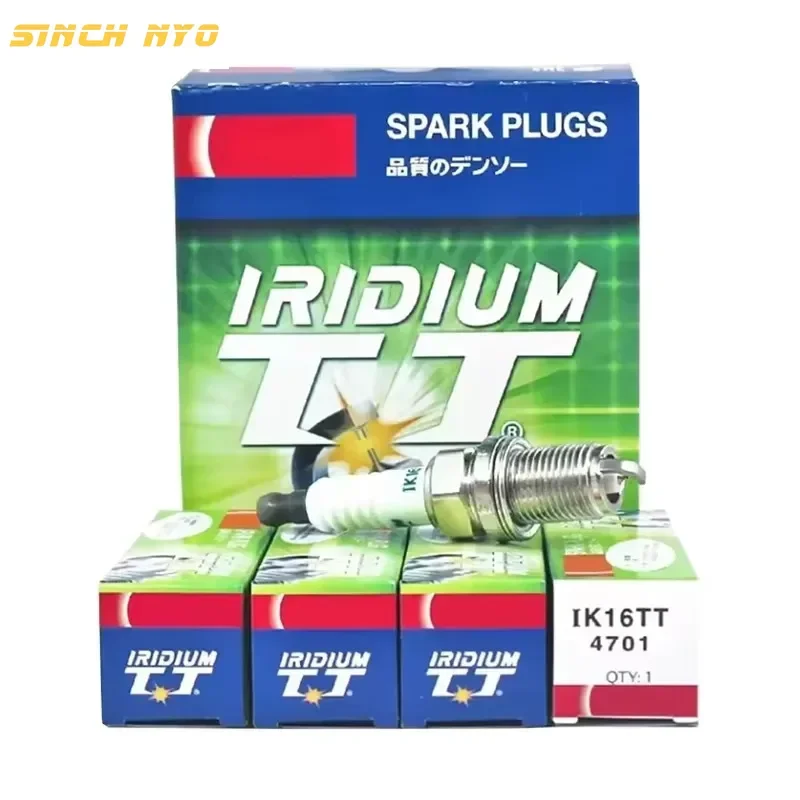 

4PCS IK16TT-4701 Dual Iridium Spark Plug For Toyota Mazda Honda Honda Hyundai Acura E2000 Eunos 30X 800 2 DY DE IK16TT 4701